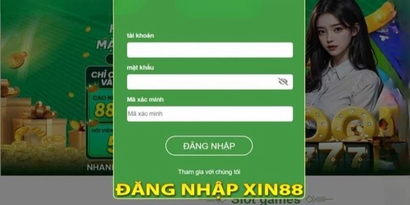 Đăng nhập Xin88 siêu đơn giản với 3 bước