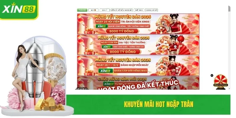 Khuyến mãi hot ngập tràn
